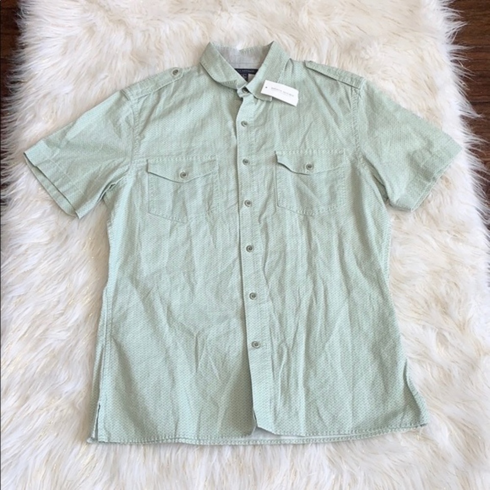 Banana Republic Cotton Linen Slim Fit  size:S